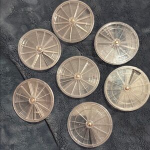 Clear Round Storage Containers